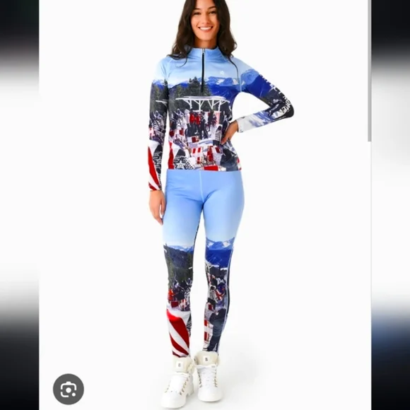 Perfect Moment Dede Party Leggings  Perfect Moment Dede Party Base Layer - Picture 9 of 17